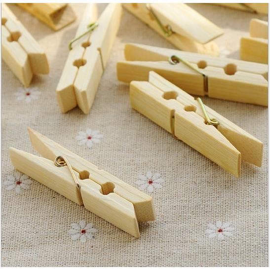 木夹子晾衣服晾衣夹子40只固定夹晾衣小木头夹子多用途晒衣夹防风