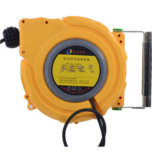 自动伸缩电缆盘卷管器 电鼓气鼓DYB525 10米电缆 多友