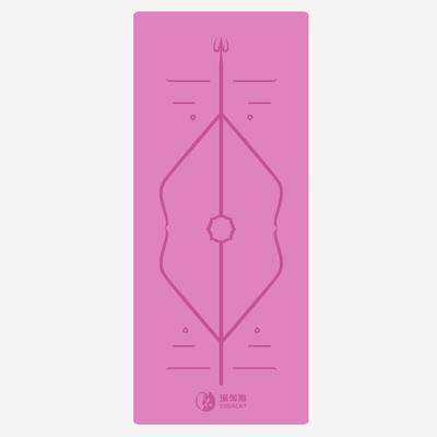 正品瑜伽猫正品tpe单色环保6无味防舞滑瑜伽垫61*CM瑜伽-馆健身蹈