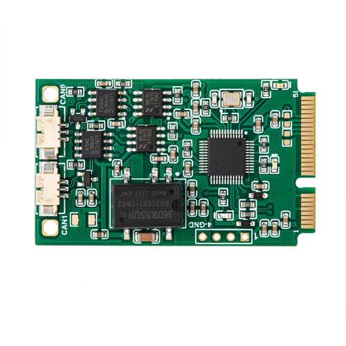 MiniPCIe-CAN 模块 MINI PCI-E 转CAN接口卡 USB转CAN 双路带隔离