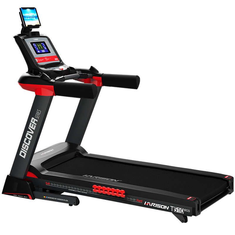 室内走步汉臣折叠智能harison健身房机t510eco专用智能家用跑步机