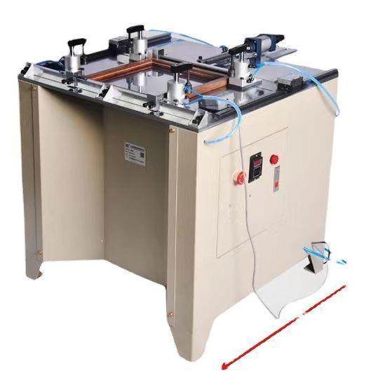 相框线条自动拼框机小画框直角固定拼角机木工装裱框机械设备