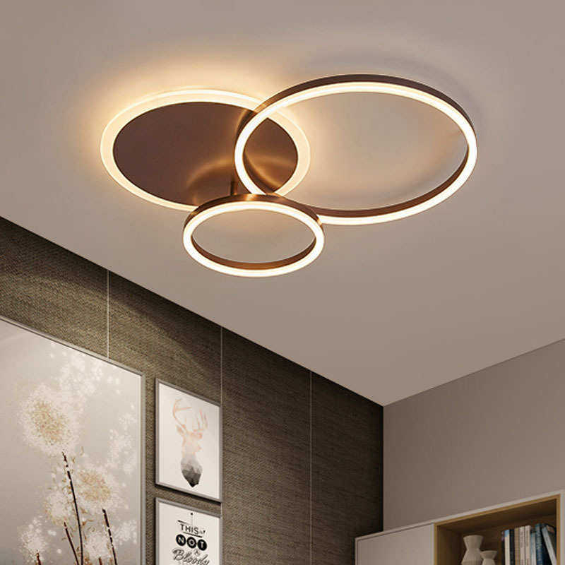 LED温馨浪漫卧室吸顶灯个性客厅灯现代简约时尚书房圆形led灯饰,家装灯饰光源,智能吸顶灯,淘宝优惠券,粉丝福利购,淘宝优惠卷