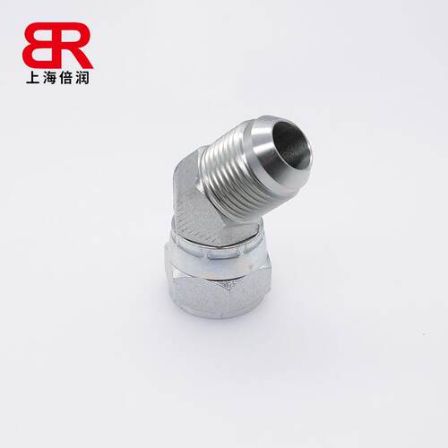 0ISAE2J40021 MS751522 652 V6X 45度弯美制JC外螺纹74度外锥2J4