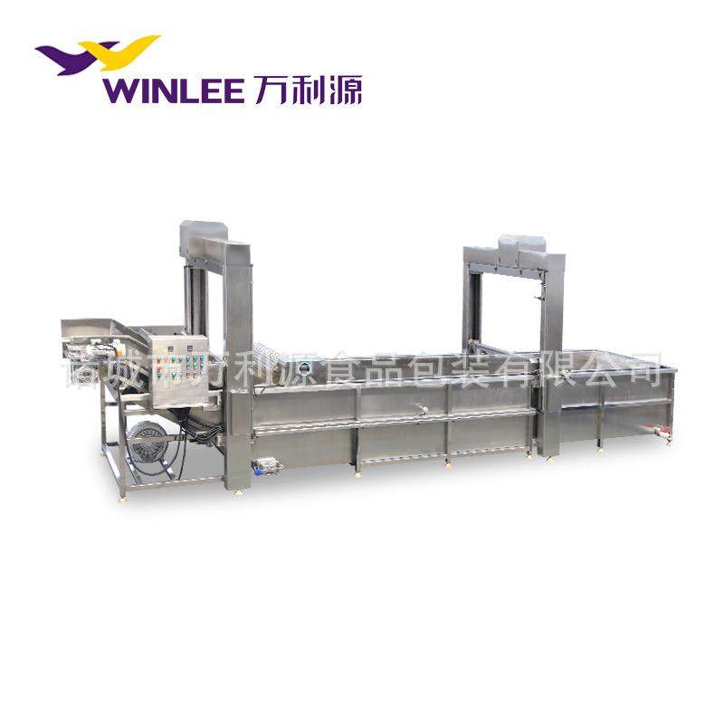 全自动解冻设备非标设计可加热海产品解冻机带鱼解冻清洗设备