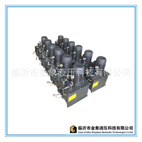 液压泵站7.5KW立十通径二联电溢齿轮泵FC系风冷旁通240L液压系统