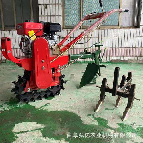 升级款带履微耕机果小型耕地松机偏园IAO坡地土锄草机开荒翻地机