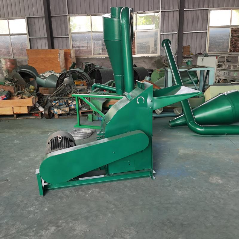 废弃蔬菜瓜果粉碎机粘玉米发酵饲料粉碎机高速有机肥鸡粪粉碎机
