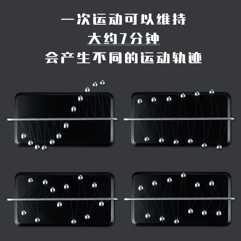 桌面摆设家居装饰摆件牛顿摆球惯性撞球商务礼品木制造型办公桌