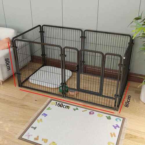 栅栏围栏笼子自由组合宠物狗训大型犬围栏笼子狗家用狗室内厕小中