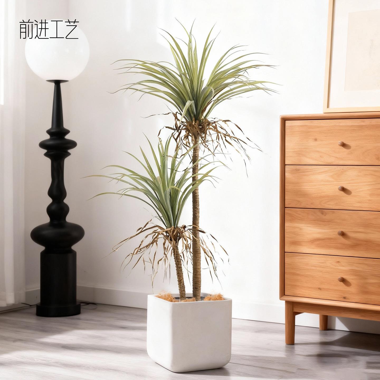 小丝兰树仿真绿植沙生植物摩洛哥风格假树盆栽空间装饰仿真植物
