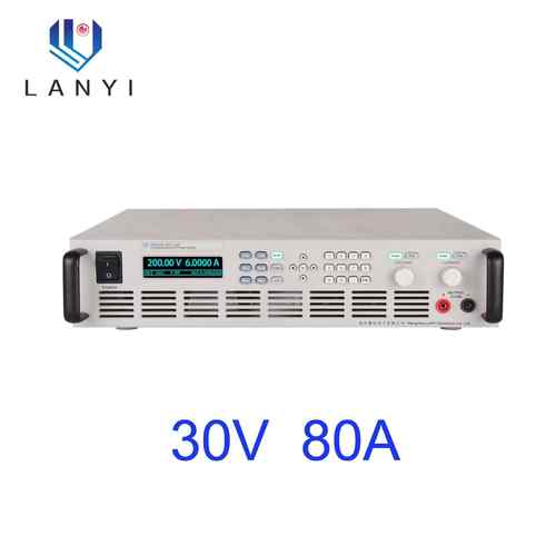 蓝仪PPS24系列大功率可编程直流电源30V80A 300V8A 600V4A 2400W