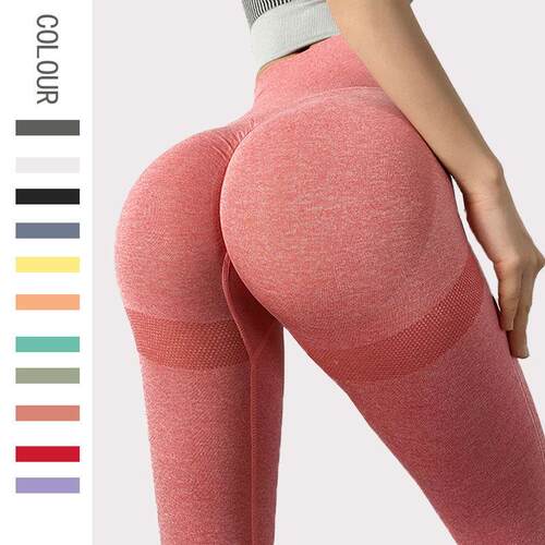 High waisted cropped pants for women, yoga fitness,