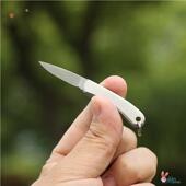 不锈钢折叠水果刀便捷随身钥匙刀迷你小刀家用瓜果刀拆快递刀