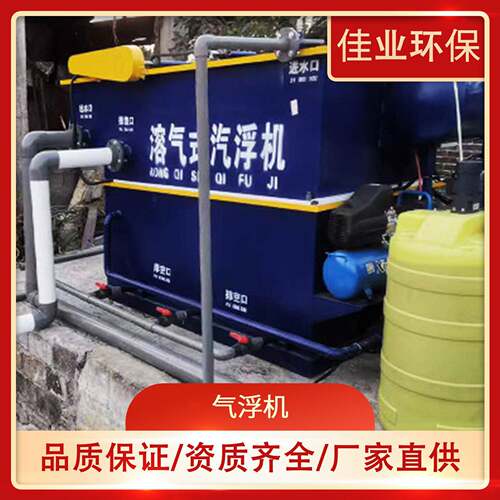 溶气气浮机造纸厂污水处理成套设备印染废水平流式气浮机