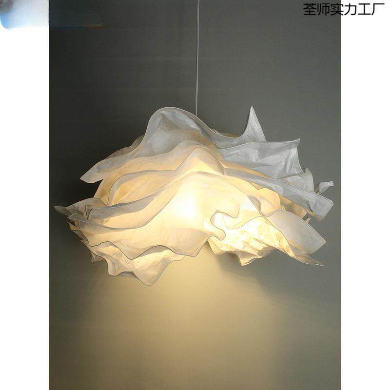 民宿服装店克鲁宁灯罩创意客厅餐厅卧室书房纸灯北欧装饰云朵吊灯