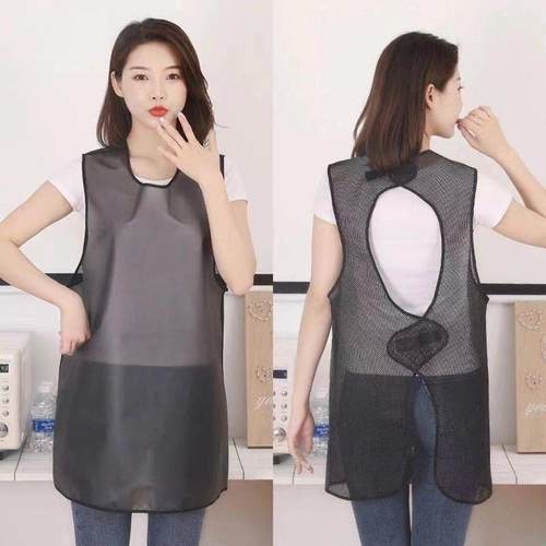 透明围裙女家用厨房饭店园艺防水防油餐饮专用水产冬季工作服男士