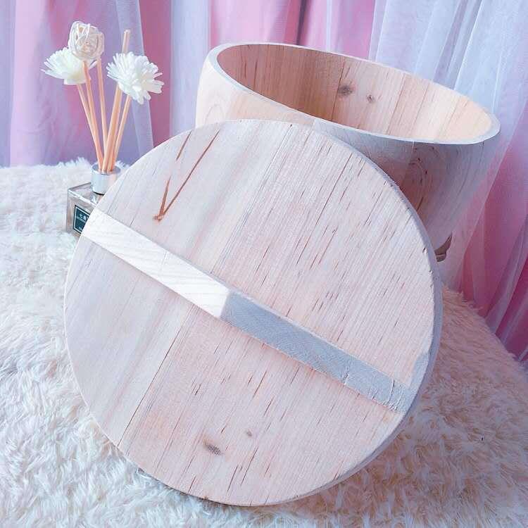 A6L贵杉木制蒸米子饭州木桶F76M59MH笼竹蒸笼家用甑饭蒸糯屉米饭