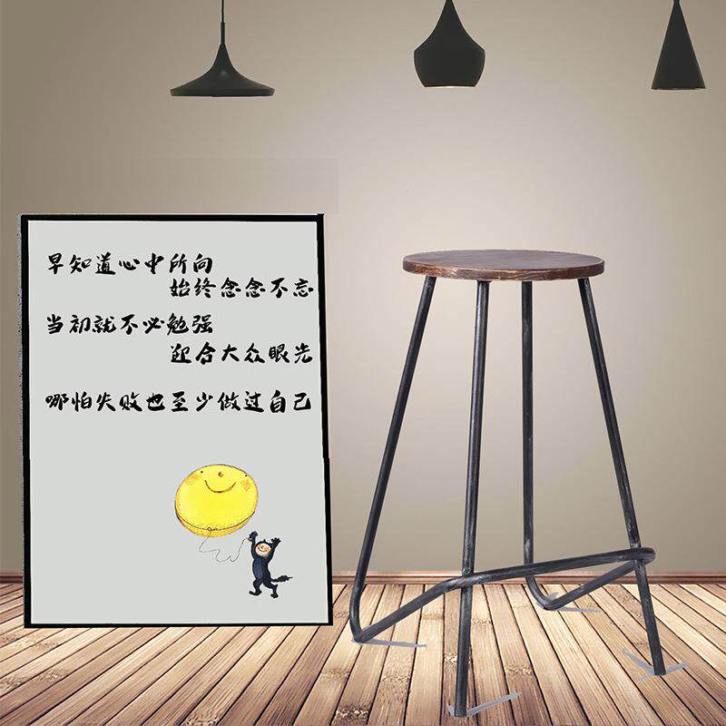 新款直销热销美式复古工业风家具 创意铁艺实木桌椅 餐厅酒吧奶茶