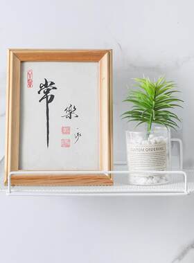 免打孔f收纳盒托盘电视机顶盒架子路器置物架wi托i支架架壁挂由式