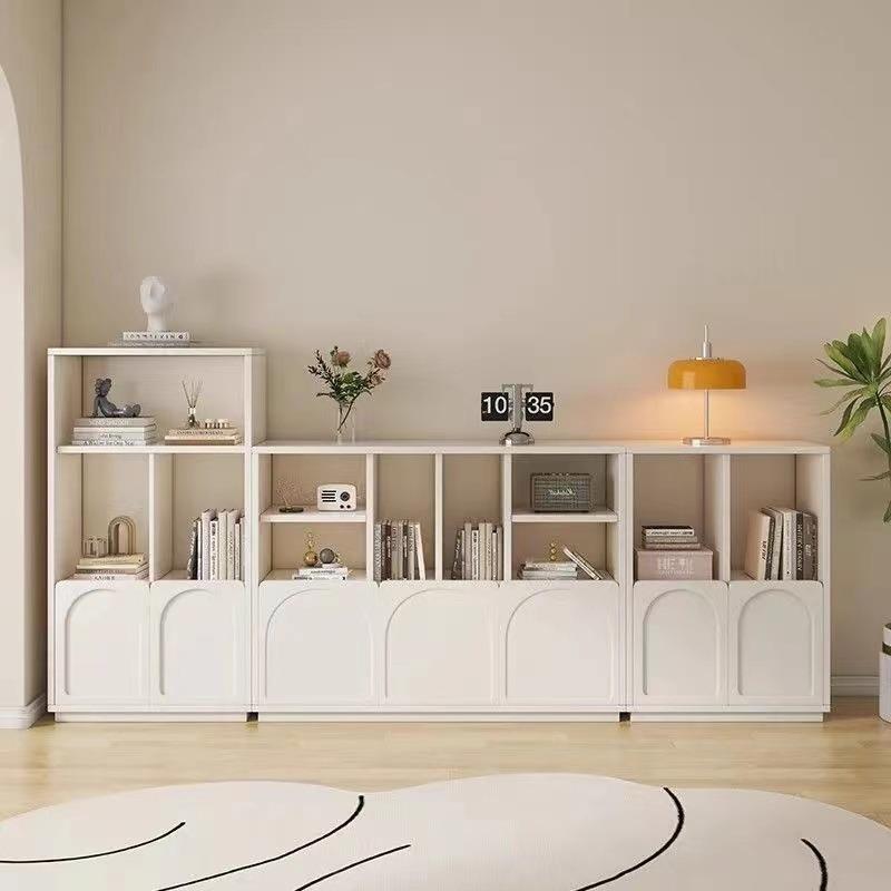 书书组柜落地矮柜储物柜自由架家子用客厅收纳置物柜格子柜AEX网