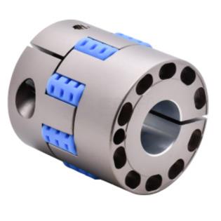 DCN01/02/11/12-D55-d15/16/18-e15/16/18梅花式联轴器 铝合金