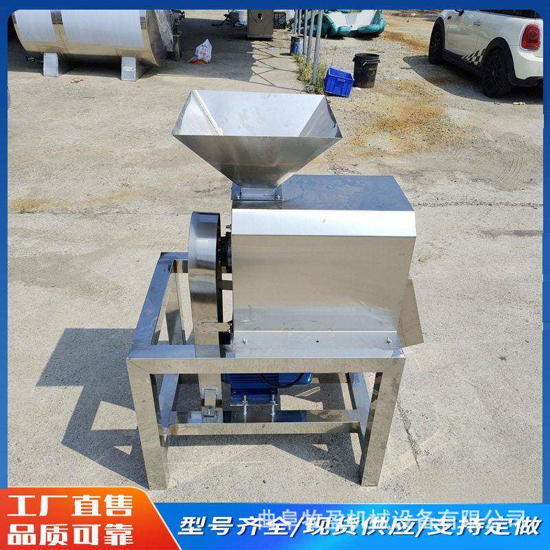 黄皮果去皮去籽打浆机橄榄油甘果去核机芒果枇杷商用水果打浆设备