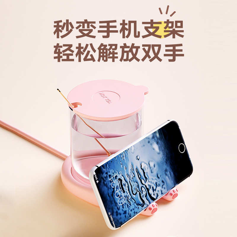 创意礼品55度恒温加热杯垫家用智能暖杯垫套装底座咖啡保温暖暖杯