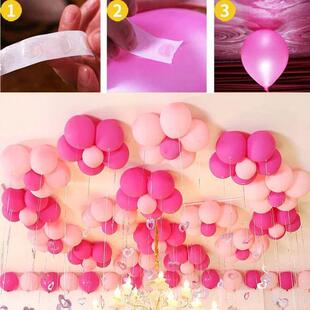for dot balloons accessories birthda Balloon ballon glue