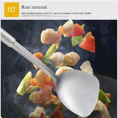 Set Of 4 Cooking Utensils For Home Stainless Steel Cooking