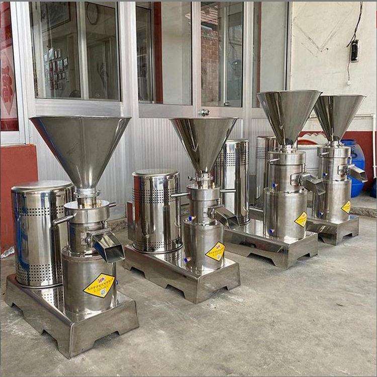不锈钢鱼皮鱼刺磨酱机骨泥机磨浆机小型米糊芝麻辣椒花生酱研磨机