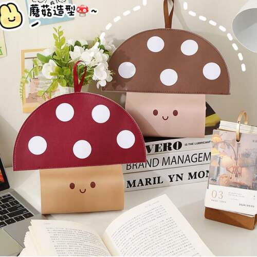 Mushroom-shaped PU Tissue Storage Hanging Bag for Home, Livi