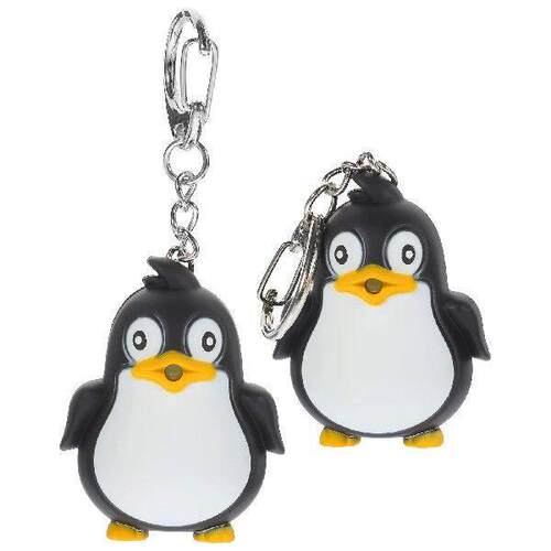 2 Pcs Sound and Light Keychain Decoration Creative Rings