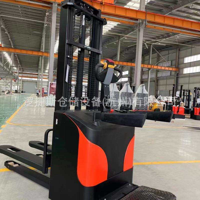 电动踏板站驾式堆高车叉车电瓶液压升降装卸堆垛搬运铲车叉车