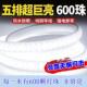 爆亮五排LED灯带条220v户外工程照明客厅吊顶白光防水气氛灯白光