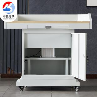 钢制多能讲台电动演升降讲台加会BH TS309议发言厚功台学校教师立