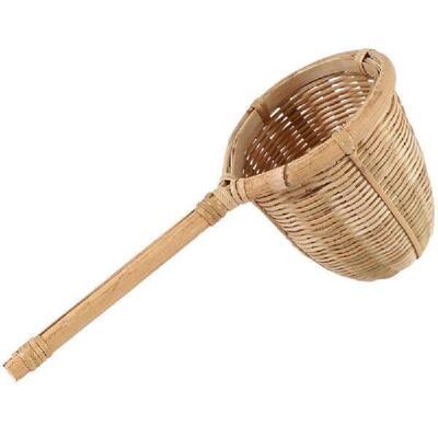 Nature Bamboo Tea Strainer Filter Colander Infuser Handmade