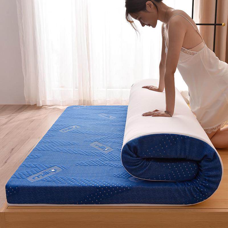 床垫可家用拆洗垫卧室榻榻米折叠被加厚10cm海绵记忆双人褥子软垫