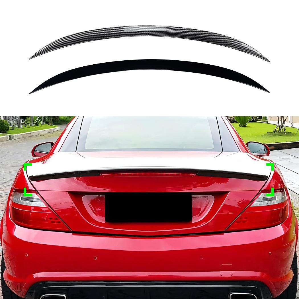 适用奔驰SLK SLC R172 2011-2019 AMG尾翼扰流板鸭尾外饰跨境改装