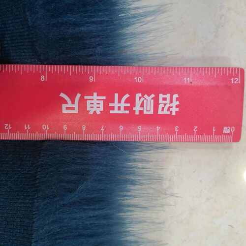 现货 75mm仿狐狸毛 高克重仿真狐狸毛长毛绒 服装毛领毛球面料