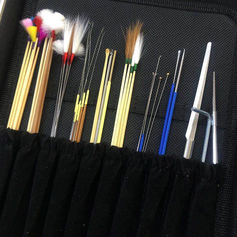 耳工具技师套装便携VKJ耳采箱鹅棒掏耳朵冲电灯手工镊子专业手高