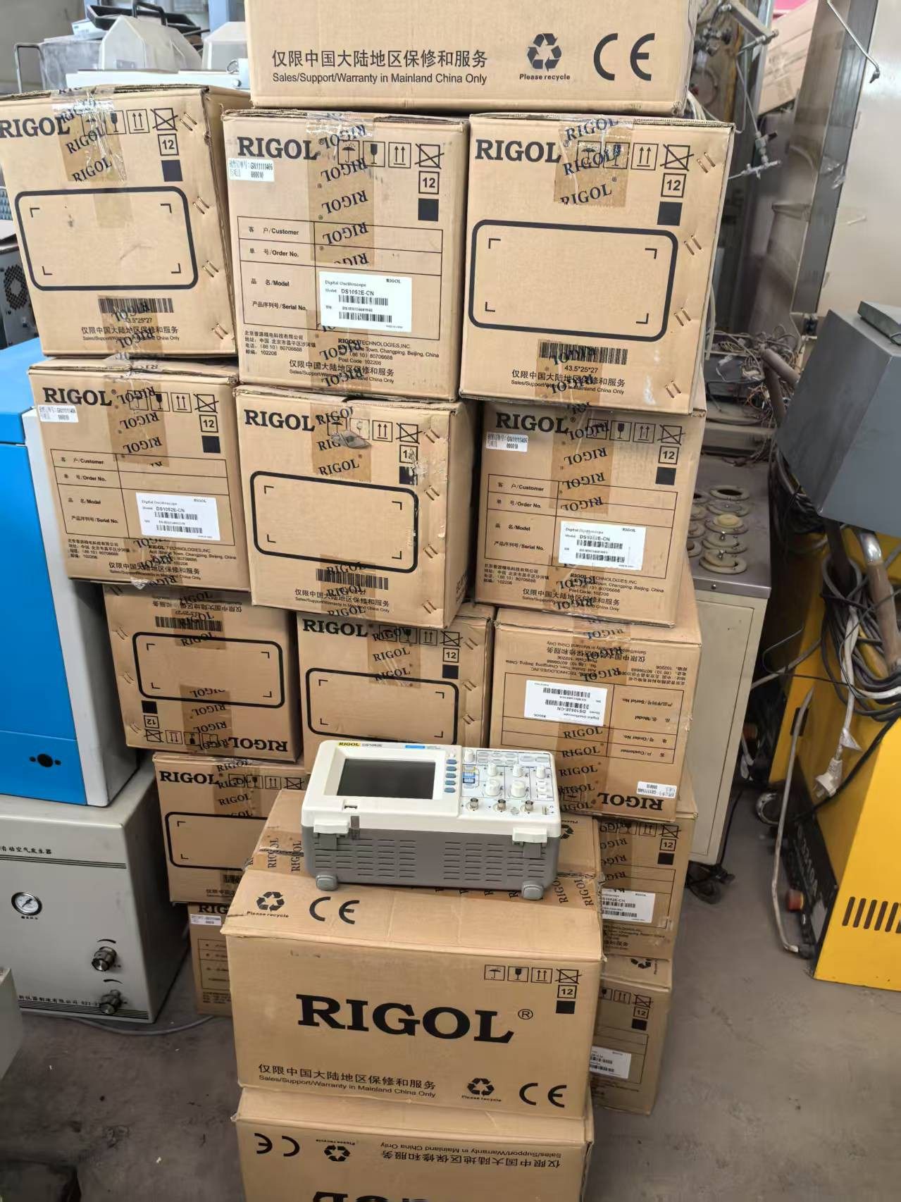 普源RIGOL示波器，数字示波器，1052E型，单位库存机，