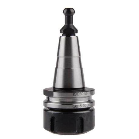 SKU：[ISO30 ER32-45L平衡弹簧夹头 G2.5 30000RPM]长柄加工中心