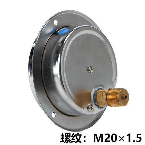 厂家上海联力YN-100ZT轴向带边耐震压力表 抗震0-1 1.6 2.5 40MPA