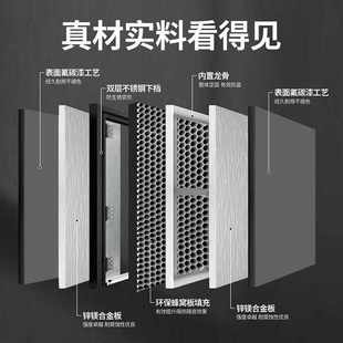 简约 匠之典范甲级防盗门锌合金精雕门面家用入户门单门子母门时尚