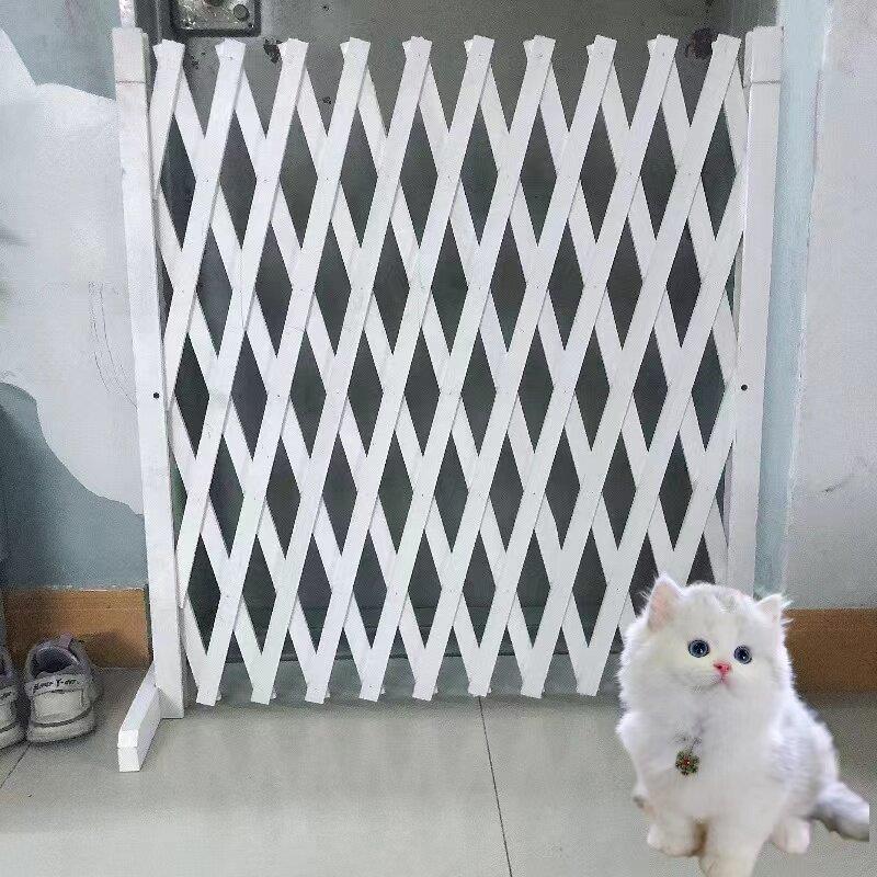 宠物栅栏栅栏隔离门户外室内伸缩隔断拦猫拦狗栅栏挡板隔离网门栏
