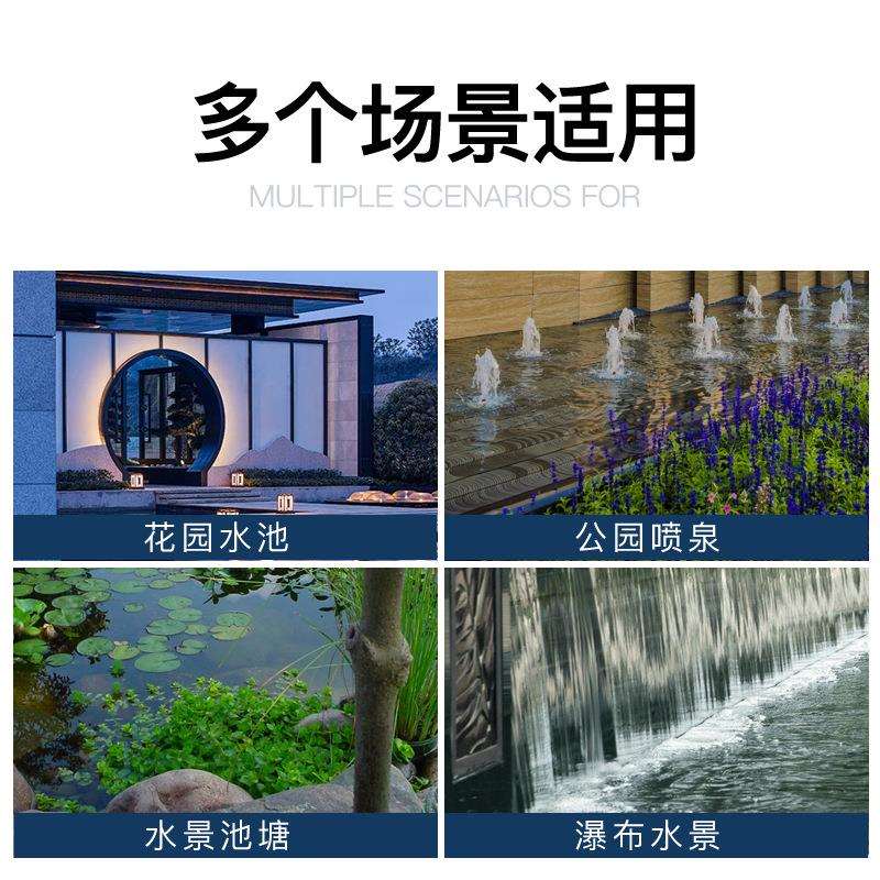 鱼池底部清理神器水底吸污机水池吸粪泵池底清淤泥清洗鱼便过滤器