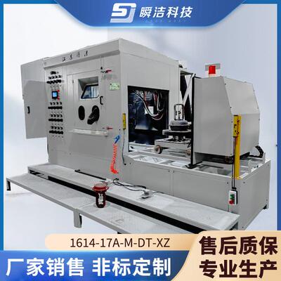 台车转盘式数控喷砂机1614-17A-M-DT-XZ智能数控自动除锈喷砂厂家