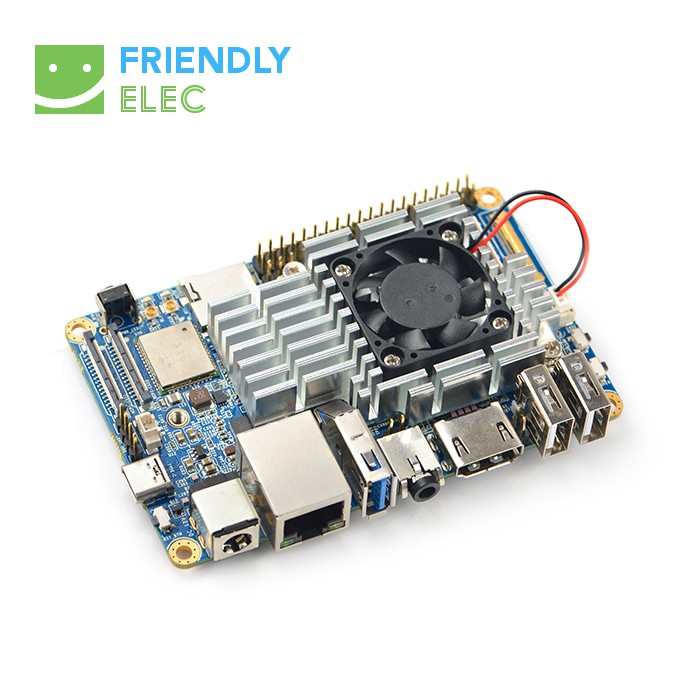 RK3399友善Nanopc T4开发板ROS双摄4K Lubuntu安卓Android 10 8.1