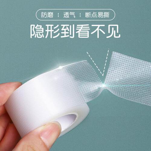 Invisible transparent heel grips for high heels, anti-slip a
